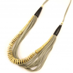 Les Tr&eacute;sors De Lily [L5177] - Sautoir 'Kilimanjaro' beige smėlis