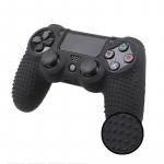 Kamufliažinis silikoninis guminis dėklas, skirtas Playstation 4 Ps4 valdikliui juoda