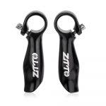 Dviračių dviračių juostos galai aliuminio lydinio MTB kalnų dviračio vairo galai juoda