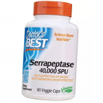 Serrapeptazė, Serrapeptazė, Doctor's Best 90 daržovių kepurėlių (72327014)
