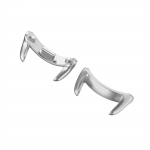 Visi&scaron;kai nauja 1 dviguba 12 mm cinko lydinio lankinė jungtis, skirta Xiaomi Mi Band 8 metalinės jungties galvutės grūdėtumo nerūdijančio plieno ki&scaron;tuko adapteriui For Xiaomi Mi Band 8 sidabras