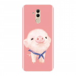 Silikonas telefono dėklas, skirtas Huawei Mate 7 8 9 10 20 Lite Pink Pig Cat Bear Rabbit Alpaca Mink&scaron;tas galinis dangtelis skirtas Huawei Mate 9 10 20 Pro Mate 7