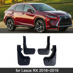 for Lexus RX RX350 RX450h RX200T RX350L F-sport 2016 2017 2018  2022 Mudguards Splash Fender Flaps Car 16-19