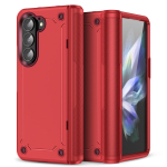Skirtas Samsung Galaxy Z Fold5 Fold 5 5G Geriausias apsauginis vyrių telefono dėklas, skirtas Samsung Z Fold 5 dviejų sluoksnių tvirtiems sulankstomiems dėkliams Samsung z fold 5 raudona