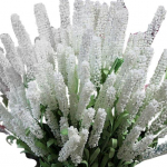 Dirbtinių levandų gėlių lapų puok&scaron;tė namų vestuvių sodo dekoras 12 galvų tamsiai violetine spalva