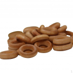 100pcs 13mm Small Wooden Rings Unfinished Wood Toss Hoops crafts