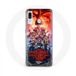 Coque pour Samsung Galaxy A20 Stranger Things Affiche Saison 2