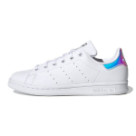 Adidas Stan Smith J Balti irklūs vaiki&scaron;ki sportbačiai Debesėlio baltumo Sidabro metaliniai FX7521 36