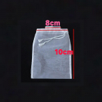 100 tinklinio nailono filtro rie&scaron;utų pieno mai&scaron;elis tinklinis jogurtas arbatas alus kavos aliejus maisto filtrų sieteliai tinkliniai virtuvės sietelių mai&scaron;eliai 8cm*10cm balta