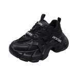 Natūralios odos platforminiai super auk&scaron;takulniai suvarstomi balti batai, tėčio batai, sportbačiai, moteri&scaron;ki batai 37 balta