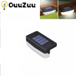 LED saulės laiptų ap&scaron;vietimas vandeniui atsparus lauko sodo perėjimas vidinio kiemo terasos apsauginis laiptelio ap&scaron;vietimas kra&scaron;tovaizdžio ap&scaron;vietimas balta