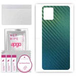 apgo Protective Skin Sticker for the back compatible with Motorola Moto G32, Wrap Film, Foil, Vinyl - Pattern Carbon Chameleon CAKA1
