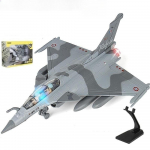 &bdquo;Rafale Combat Falcon&ldquo; orlaivių modelis armijos oro pajėgų orlaivių slėgio liejimo žaislai karinis orlaivis atsitraukia su &scaron;viesa ir garsu (&bdquo;Rafale&ldquo; kamufliažas) Size:21.7*15.7*7.3cm