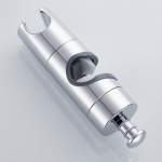 360&deg; reguliuojamas 18-25 mm du&scaron;o galvutės laikiklio laikikliai Strypo strypo kabykla Du&scaron;o galvutės atraminė vonia, skirta vonios kambario priedams, pasukama pilka