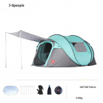 Atidarykite palapinę per vieną sekundę, automatinis lauke, be statybos storos lietaus apsaugos nuo saulės palapinės stovyklavietės