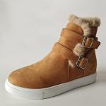 madingi žiemos moteri&scaron;ki sniego batai &scaron;ilti su kailiu ankle boots moterys mada juodi su sagtimi batai moteris apvaliu pir&scaron;tu moteri&scaron;ki plok&scaron;čiapadžiai moteri&scaron;ki sportbačiai 35 ruda