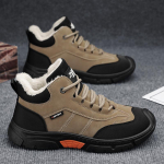 Nauji madingi vyri&scaron;ki žieminiai pliu&scaron;iniai batai PU odiniai sniego batai, pamink&scaron;tinti, pastorinti, vandeniui atsparūs laisvalaikio vyri&scaron;ki sportbačiai, lauko žygių batai