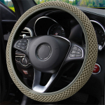 Universalus 38 cm automobilio vairo dangtis elastinis ledinis &scaron;ilkas Summer Cool neslystantis automobilių priedai One Size