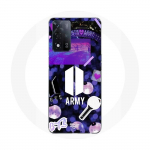 Coque Maniacase pour Oppo A93s 5G BTS army logo Bangtan Subs