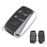 skirtas &bdquo;Land Rover Discovery 4 Range Sport Evoque LR2 LR4 Smart&ldquo; automobilio rakto korpuso dangtelio korpuso dėklas, 5 mygtukai juoda