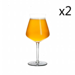 Profesionalus TEKU alaus bokalas IPA i&scaron;skirtinis amatų alaus taurė didelio alkoholio vyno taurė kvietinio alaus bokalas Pilsner Cup didmeninė prekyba 2 Pieces Glass 450ml 15oz