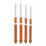 Creality K2 Plus 3D spausdintuvo priedas Unicorn K2P QuickSwap purk&scaron;tukų rinkinys ( 0,4 mm*2, 0,6 mm*1, įvairiaspalvis