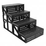 &Scaron;unų laiptai Slydimui atsparūs &scaron;unų laiptai Reguliuojamo auk&scaron;čio sulankstomi augintiniai Laiptų pakopa auk&scaron;tai lovai ir