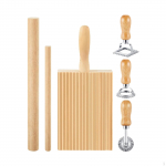 Kliukų gaminimo rinkinys su makaronų įrankiais ir kočėlu naminiam gaminimui 6 Pieces