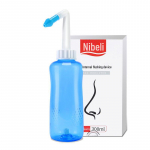 Nosies plovimo puodas suaugusiems ir vaikams &ndash; rankinis drėkintuvas nosies valymui 300ml