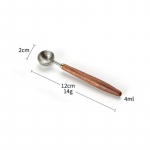 Matavimo &scaron;auk&scaron;tas Rie&scaron;utmedžio mediena Ilga rankena Kavos &scaron;auk&scaron;teliai Buitinis Medinė rankena Nerūdijančio plieno Kavos semtuvėlis Valgomasis &scaron;auk&scaron;tas Kavinės įrankiai