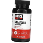 Melatoninas miegui, Melatonin 5, Force Factor 60 kapsulių (72641002) 60vcaps