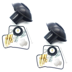 2 komplektų karbiuratoriaus remonto komplektas, atstatyti, atstatyti diafragma, skirta Honda VLX600 VT VLX 600