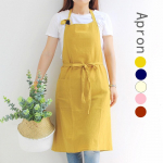 Nordic Simple Florist Prijuostė Medvilnė Lininė Kavinės Virtuvės prijuostės maisto gaminimui Kepimas Restoranas A smėlis