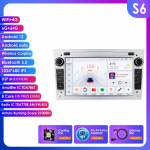 Hizpo Android 14 Automobilio radijas DSP Belaidis Carplay Auto Opel Astra H J 2004 Vectra Vauxhall Antara Zafira Corsa C D Vivaro Meriva Veda S S6 8Core 6G 64G AI