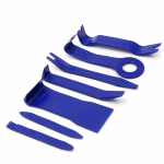 7 vnt. Automobilio garso stereo GPS prietaisų skydelio durelių montavimo i&scaron;montavimo įrankių rinkinys Mėlynas