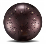 Eterinis plieninis liežuvėlių būgnas - 6/8/10/12/13/14 colių Handpan mu&scaron;amasis instrumentas.