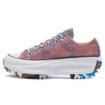 Converse Run Star Hike Low Megztas Derinys Unisex Sportbačiai Rožinis Melionas &Scaron;viesus Laukas Surplus 170250C 38 gray