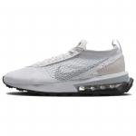 Nike Air Max Flyknit Racer Pure Platinum Moteri&scaron;ki sportbačiai Balti Platinum atspalvio Juodi DM9073-100 38.5