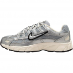 Nike P-6000 GS Metalinio Sidabro Vaikų Sportbačiai Juodi &Scaron;viesiai Dramblio Kaulo HV5064-006 34