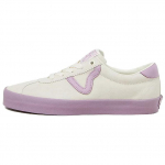 Vans Sporti&scaron;ki Patogūs Laisvalaikio Žemi Skate Batai Unisex Sportbačiai Balti Violetiniai VN000CQRD45 37