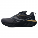 Saucony Triumph 22 SE Patogūs Patvarūs Kvėpuojantys Žemi Laisvalaikio Treniruočių Ilgo Nuotolio Bėgimo Batai Unisex Sportbačiai Juodi S20986-501 43