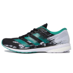 Adidas Adizero Japan 5 Spalvų Blokų Tinklelio Kvėpuojantys Žemi Bėgimo Bateliai Unisex Sportbačiai Žali Juodi Balti FX0501 42⅔