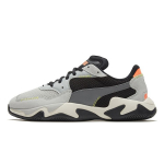 Puma Storm Dygsniuoti Sportiniai Bateliai Suvarstomi Amortizuojantys Vandeniui Atsparūs Žemi Laisvalaikio Batai Unisex Kedai Cementinės Pilkos Spalvos 372274-03 35.5