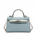 Kar&scaron;tas Antros Kartos Be Pūkų Tikros Odos Rankinė Auk&scaron;tos Klasės Mados Moteri&scaron;ka Mini Rankinė Su Tekstūra Tote Rankinė 22x7x15cm