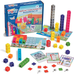 Blokeliai jungimo kubeliai Numberblocks 1-10 Veiklos rinkinys 30 ikimokyklinio amžiaus mokymosi veiklų Skaičiavimo kubelis mokomasis žaislas skaičių žaidimai