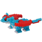 Kawada Nanoblock Salamence 210 detalių 12 ir Pok&eacute;mon (Amžius auk&scaron;tyn) NBPM_100