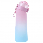 650ml skonio vandens buteliukas Sportinis Alr Up gėrimo buteliukas 7/18 vaisių kvapo kapsulės Vandens puodelis Lauko sportinis gėrimas Vandens buteliukas 650ML rožinė