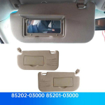 1 pora saulės skydelių 2004-2010 m. Kia Sportage (dalis: 85202-03000 / 85201-03000) None