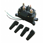 12V 250A gervės solenoidinių relių kontaktorių sunkvežimis, skirtas keturračiui 5000&ndash;7000 svarų su 6 apsauginiais dangteliais