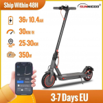 N7PRO 350W elektrinis paspirtukas 36V 10,4Ah 8,5 colio koriaus formos padanga palaiko APP vietos nustatymą, su itin ilgu 30 km nuotoliu 350W 36V  10.4Ah juoda